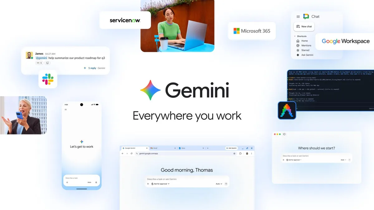 Google Cloud показа агент на Gemini, който да ни е колега